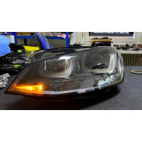 Scheinwerfer-Umbau - Dynamischer LED Blinker - VW Golf 7 VFL R GTI GTD Xenon Halogen Nur Dynamische Blinker