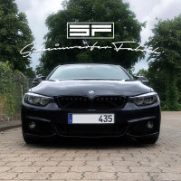Scheinwerfer-Lackierung - BMW 4er M4 F82 F83 F32 Schwarz Glanz