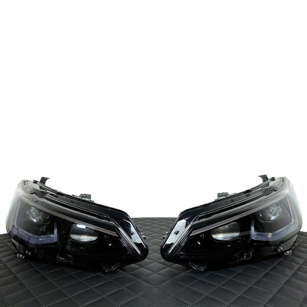 Headlight Painting - VW Golf 8 - R GTI TCR GTE Gloss Black