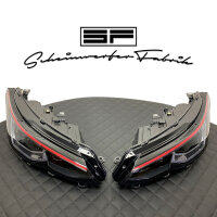 Headlight Painting - VW Golf 8 - R GTI TCR GTE Gloss Black