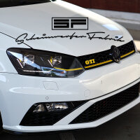 Scheinwerfer-Lackierung - VW Polo 6C GTI Schwarz Glanz