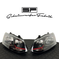 Scheinwerfer-Lackierung - VW Polo 6C GTI Schwarz Glanz
