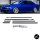 Set 6tlg. Set Türleisten Sport Optik +Emblem Limousine Touring passt für BMW 5er E39 alle Modelle 95-03