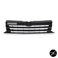 Kühlergrill Grill Clean Schwarz glanz Leiste Chrom für VW T5 GP Facelift 09-15