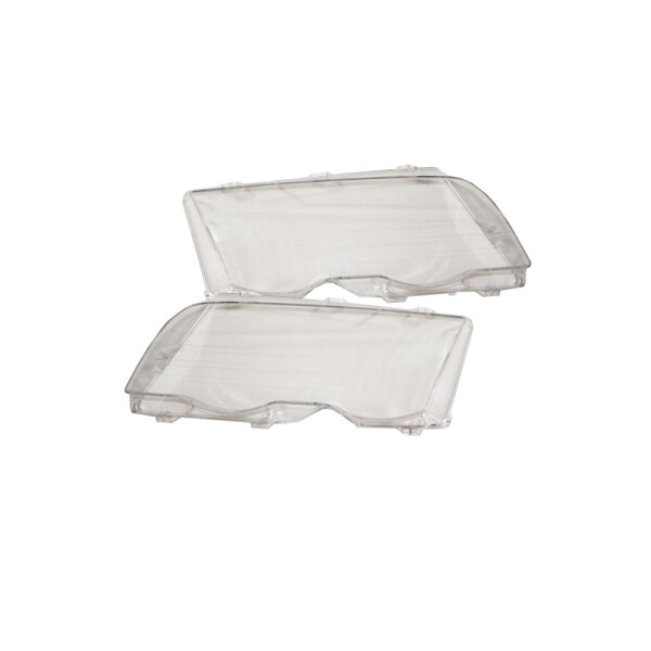 Scheinwerfer Glas Scheibe passt für BMW 3er E46 (Bj. 1998 - 2001) Xenon Halogen Links Inkl. Austausch